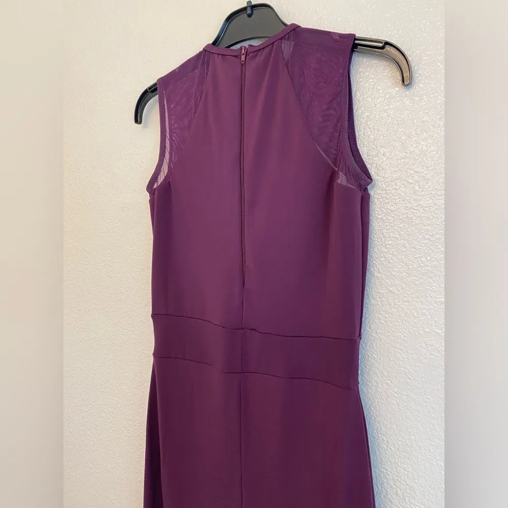 Weissman solo dance costume unitard jumpsuit purple Not The Only One 12514 SA